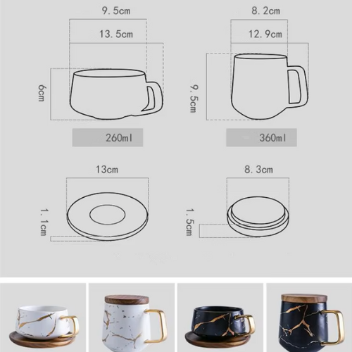 Tasse NORDISCH MARMOR