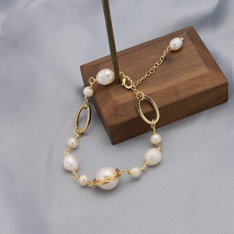 Armband Süßwasserperle