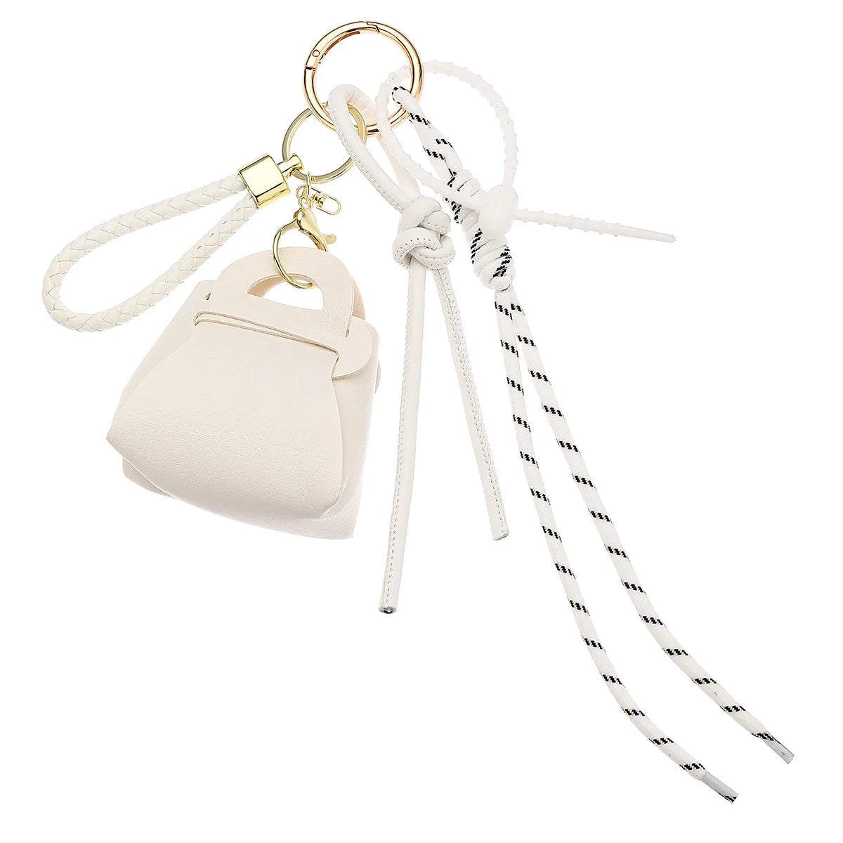 Taschenanhänger aus Leder