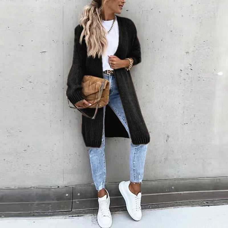 Flausch Long-Cardigan