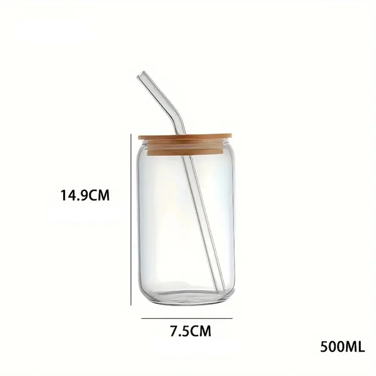 Trinkglas mit Strohhalm und Deckel MILCHKUH