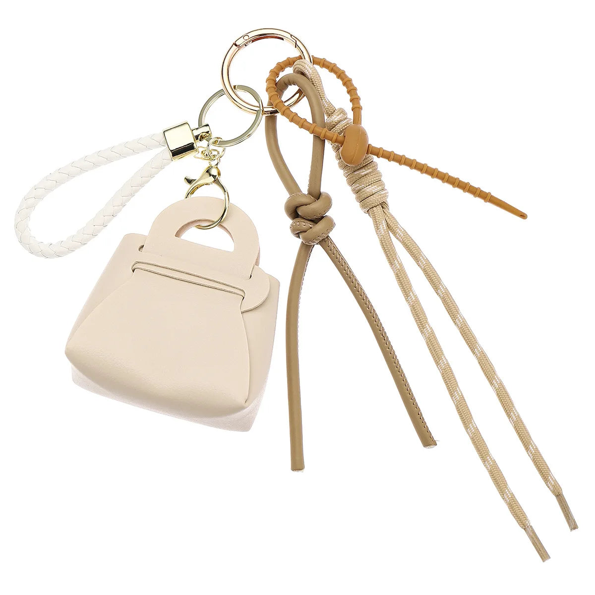 Taschenanhänger aus Leder