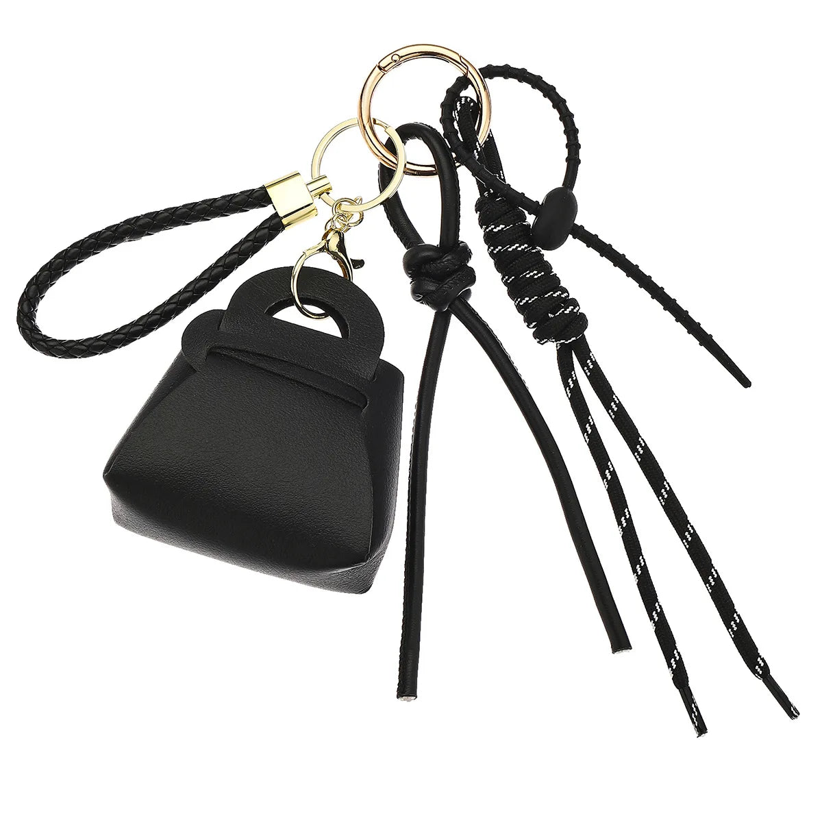 Taschenanhänger aus Leder