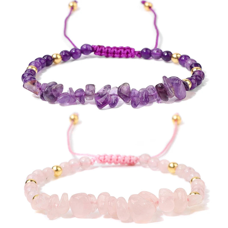 Armband Naturstein (gecrushed) Modell LEON