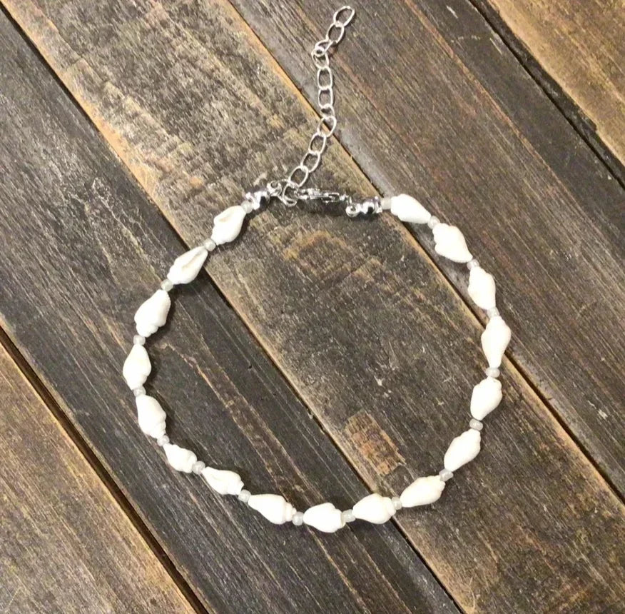 Fußkettchen Modell SEESTERN & MUSCHEL MIX